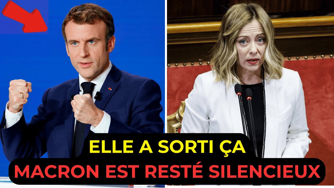 Macron vs Meloni : un simple ticket de caisse a tout fait basculer