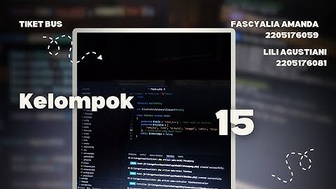 Tugas Besar Praktikum Pemrograman Web 2   ~ KELOMPOK 15