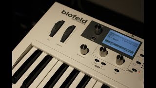 Waldorf Blofeld Keyboard demo / microtracks