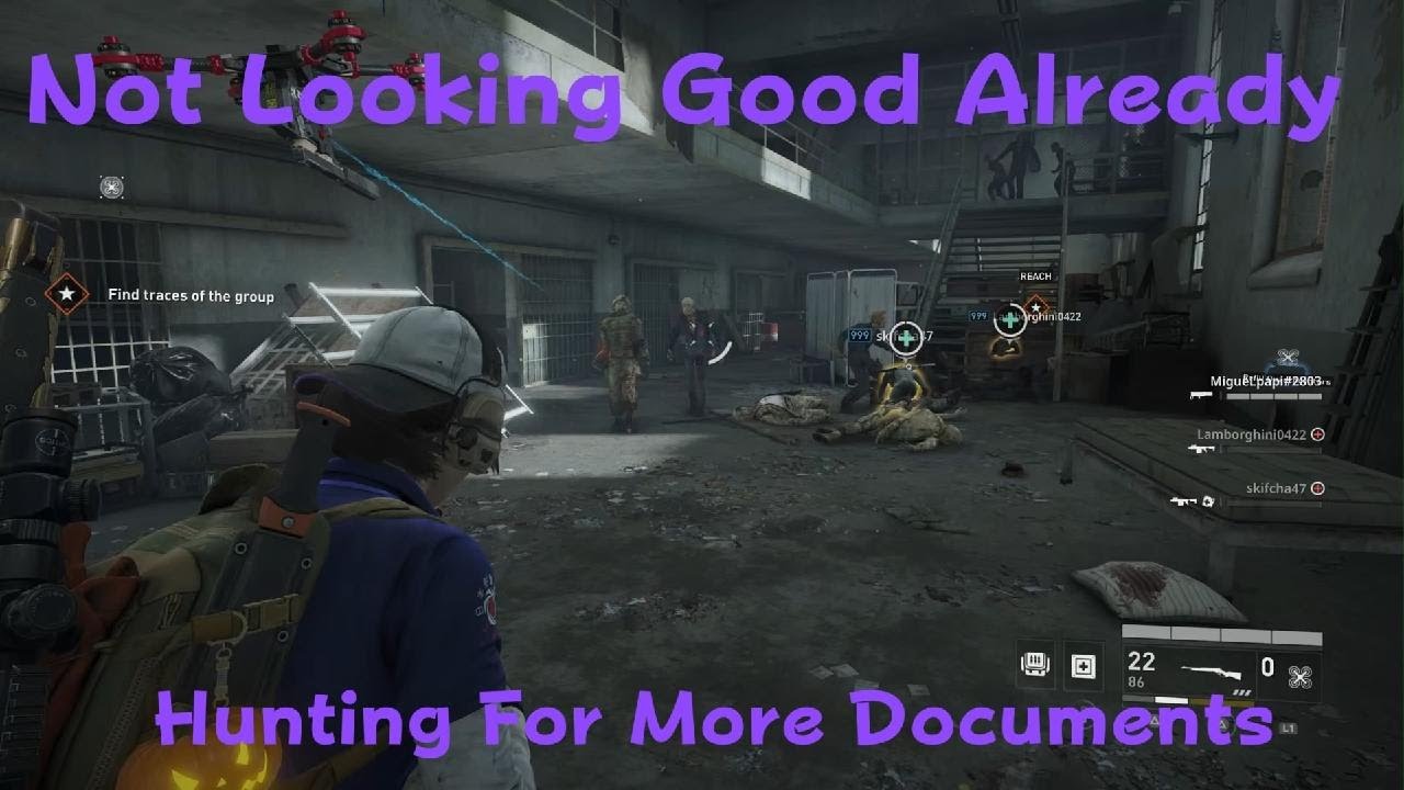 World War Z Aftermath Trying To Hunt For More Documents got distracted when plyers started falling 
