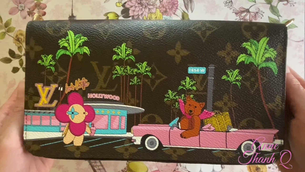 Unboxing Louis Vuitton's Felicie Pochette- 2021 Christmas Animation-Vivienne  visiting Hollywood. 