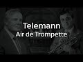 Telemann  air de trompette zoran kazakov ft marc dubugnon