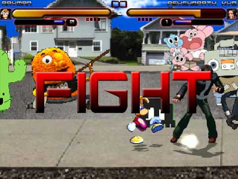 M U G E N Episode 1995 Rayman Me Vs Psychopath Kyo 