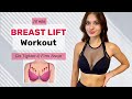 Get tighten  firm breast naturally at home  10 min braest lift workout  only dumbbells
