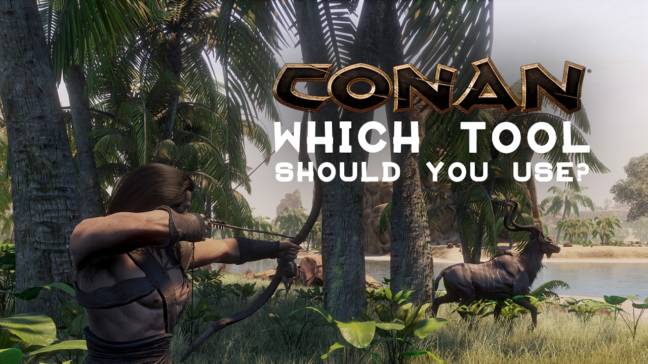Best Tool for Collecting Animal Drops? Conan Exiles MYTH BUSTING