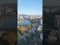 40층 펜트하우스에서 보는 상쾌한 아침호수 전망!!