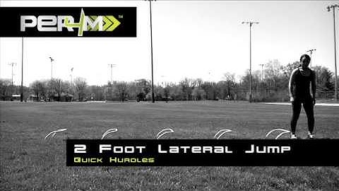 Quick Hurdles // 2 Foot Lateral Jump