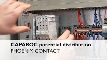 Integrated potential distribution with the CAPAROC circuit breaker system