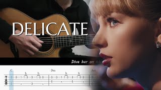 Delicate - Taylor Swift Fingerstyle Guitar
