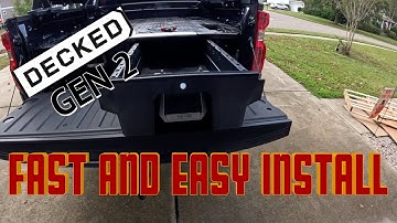 How To Install Decked Drawers / Gen 2