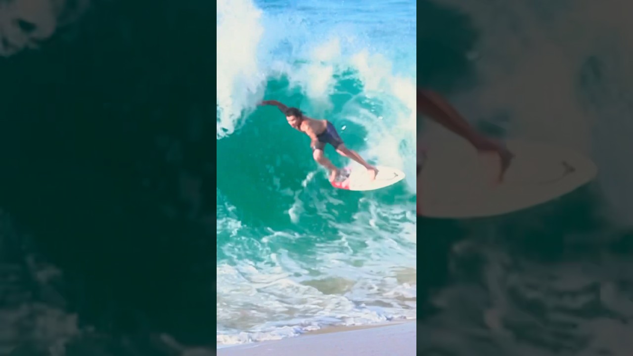 Rule 38 - Man Beast Vs Wave… Eaten & Shacked! #reels #ocean