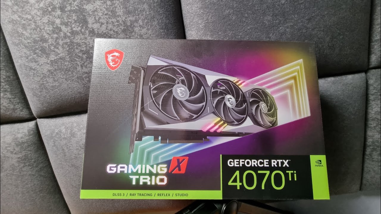MSI GeForce RTX 4070 Ti GAMING TRIO review - YouTube