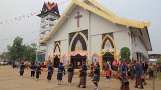 ฉลองวัดพระวิสุทธิวงศ์ บ้านโพนสูง อ.บ้านดุง จ.อุดรธานี