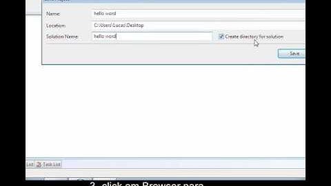 Tutorial vb 02 Salvando projeto