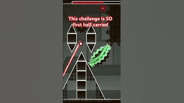 I beat this TOP 25 OSCL CHALLENGE! #geometrydash #gd #games #gaming #shorts