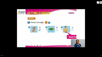 TIẾNG ANH 2  GETTING STARTED LESSON 3