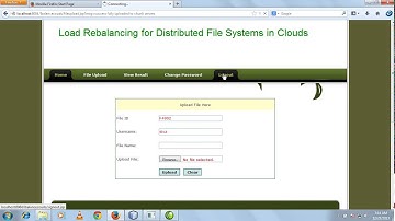 load Balancing for Distributed File Systems