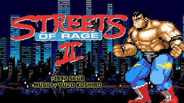 Street of Rage II (Genesis/Mega Drive)-Max Thunder Longplay using Game Genie Codes