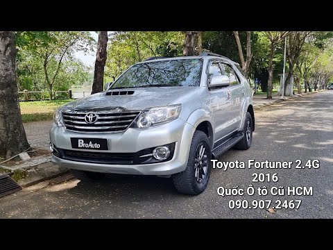 Video Toyota Fortuner Máy Dầu Số Sàn 2016 cũ xe đẹp máy zin... - youtube