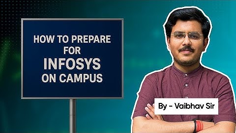 Infosys On-Campus Placement Preparation 2025 | Crack Infosys with Aptitude, Coding & Interview Tips