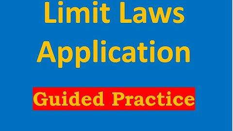 Limit Laws application - (guided practice for indeterminate results) SHS Basic Calculus 3rd qtr