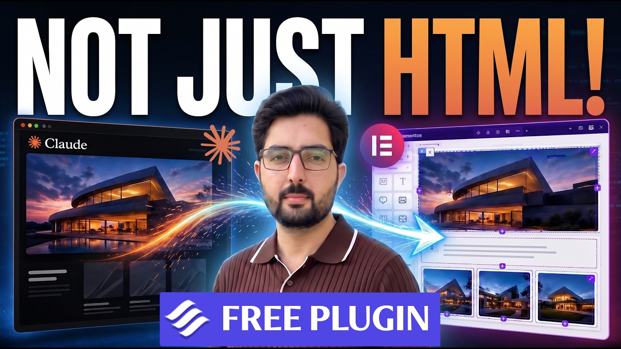 Claude can now build Elementor Websites - FREE Plugin EMCP tools