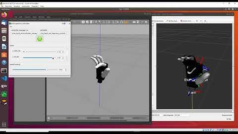 Mia Hand by Prensilia - ROS packages & Gazebo simulator