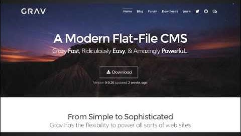 Enhancing the Online Experience for Students and Instructors with a Modern Flat file CMS