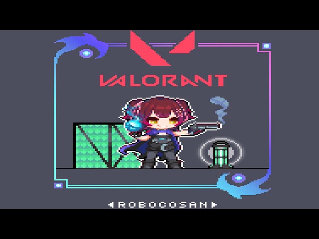 【valorant】アレがもらえてうれしいので少し練習✨【ロボ子さん /ホロライブ】のサムネイル