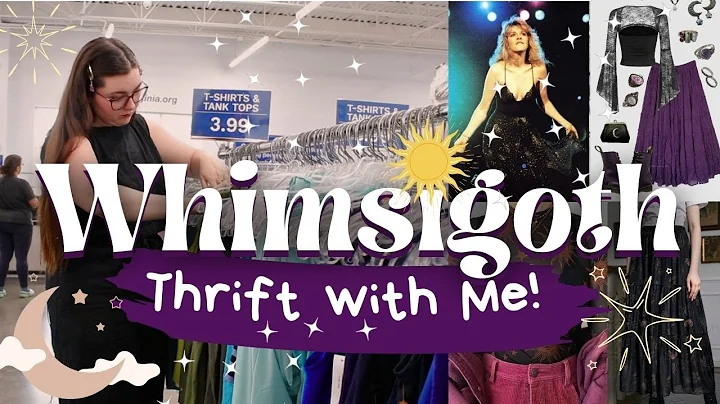 Thrift with Me for 💜🌙 Whimsigoth 💫💜Aesthetic Pieces