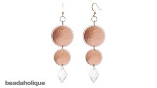 How to Turn Stamping Blanks into Links and Connectors & Make a Pair of Earrings