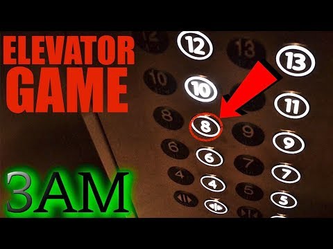 (GONE WRONG) PLAYING THE ELEVATOR GAME AT 3AM CHALLENGE (We Saw Her...)