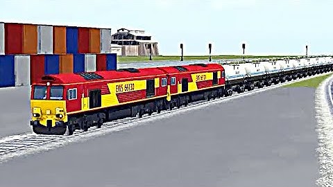 Train Sim - Port of Call Using British Rail Class 66 Again - Simulasi Kereta Api