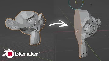 How to Cut an Object in Half in Blender