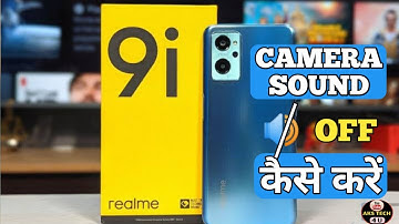 How To Turn Off Camera Sound in Realme 9i | Realme 9i me Camera Shutter sound kaise off kare