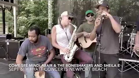 Come See Mindi Abair & The Boneshakers & Sheila E ...