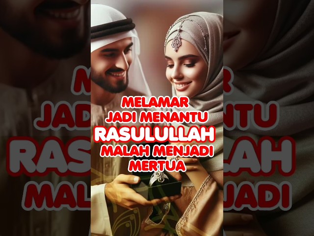 AWALNYA MELAMAR PUTRI RASULULLAH, EH MALAH JADI MERTUA #kisahislam class=