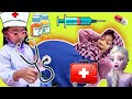 Dokter Dokteran Ambulance 💞 Drama Ibu Hamil Melahirkan Bayi Lucu Kembar Tiga 💞 Mainan Anak Perempuan