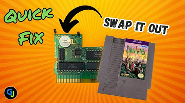 Quick Fixes - NES Save Battery Swap & Cartridge Cleaning