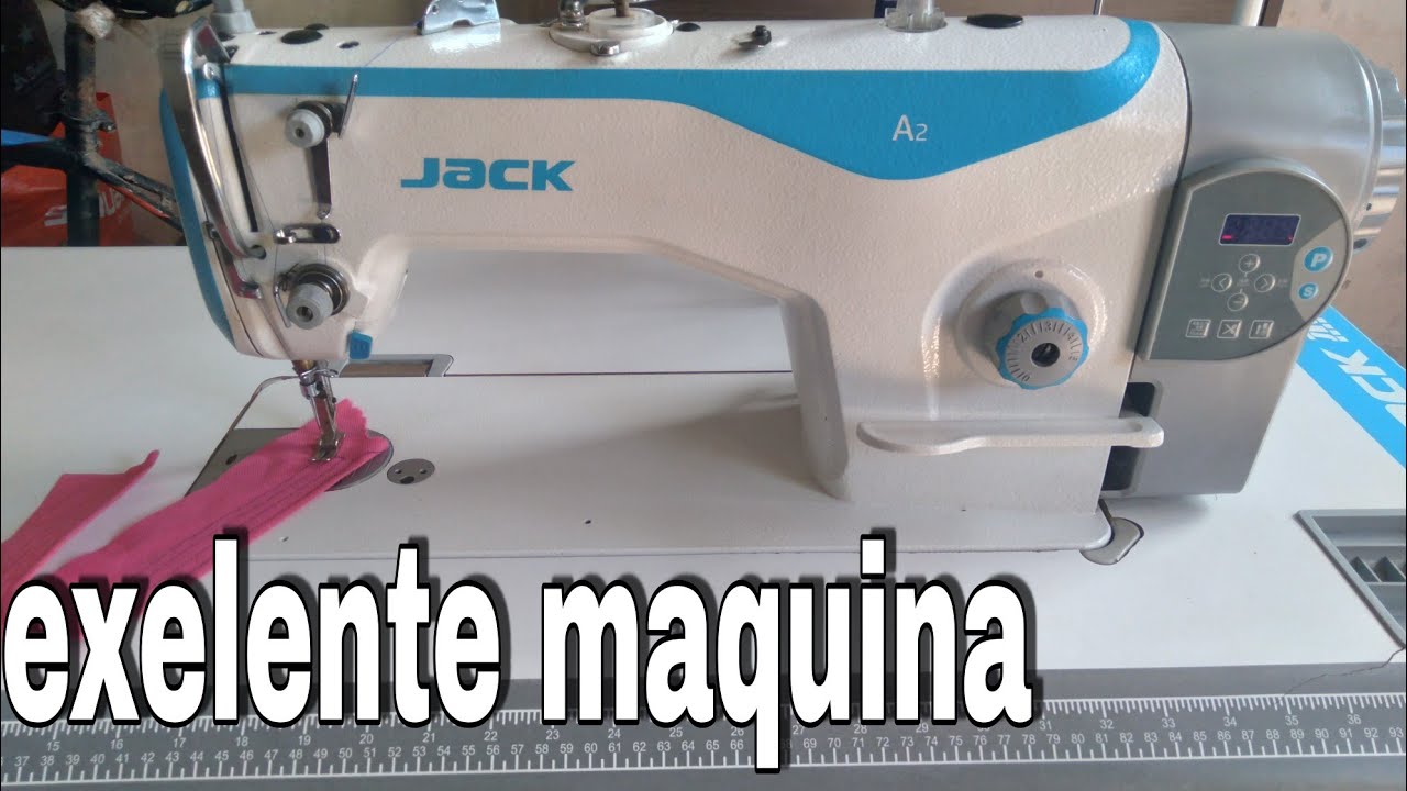 maquina de coser último modelo recta industrial jack A2 - YouTube