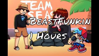 FNF Vs MrBeast |BeastFunkin 1 Hour|with Background Gameplay|