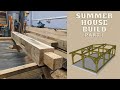 Timber Framing - Summer House Build Part 1