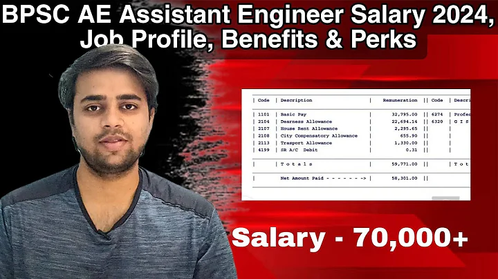 BPSC AE Assistant Engineer SALARY 70000+ | BPSC AE Job Profile, Benefits & Perks #engineer #vacancy