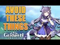 AVOID THESE THINGS EARLY | Genshin Impact CN OBT