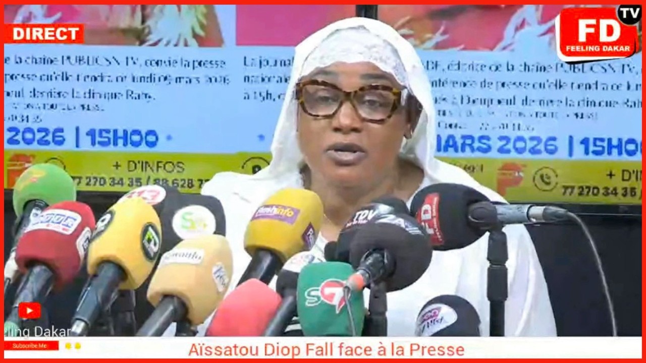 🛑Direct -Convoquée à la section de recherches -Aïssatou Diop Fall face à la Presse