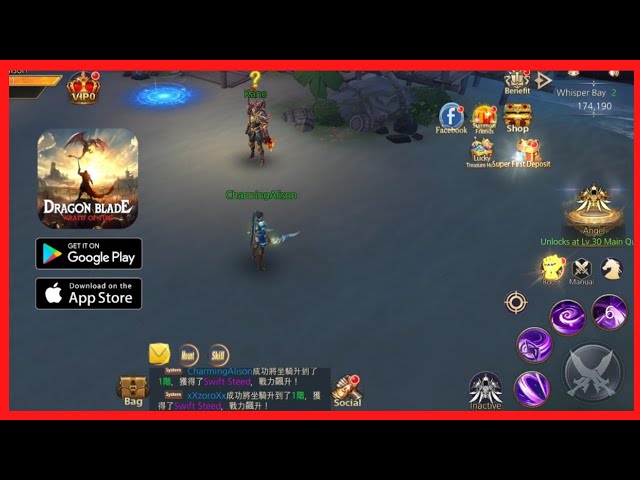 Dragon Blade: Wrath Of Fire Gameplay - MMORPG Android Game : r