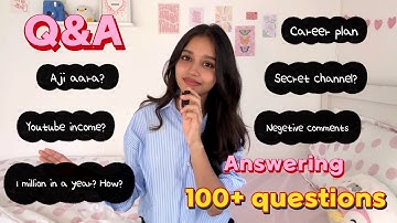1 Million Special Q&A✨|| Answering 100+ Questions💌|| Cuddle Cloud