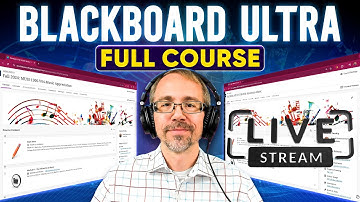 Everything Blackboard Learn Ultra with Professor Ron