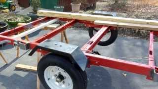 Harbor Freight 1720 Lb. Capacity 48' x 96' Super Duty Utility Trailer Build Out