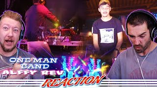 Amazing Talent! ''ONE MAN BAND'' Alffy Rev Reaction (Multi Instruments)